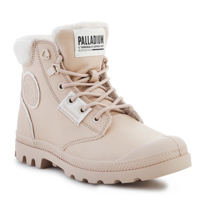 Palladium Pampa Hi Snow Warm 94380-235-M shoes, beige 1
