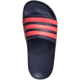 Adidas Adilette Aqua children's slippers, navy blue 1