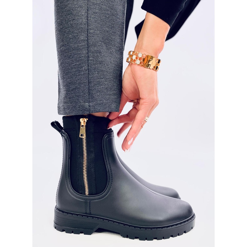 Women's Chelsea boots, black 1