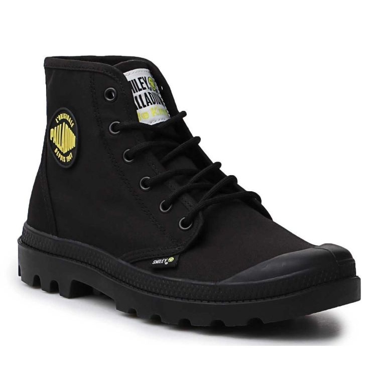 Shoes Palladium Hi Be Kind W 77079-008-M black 1