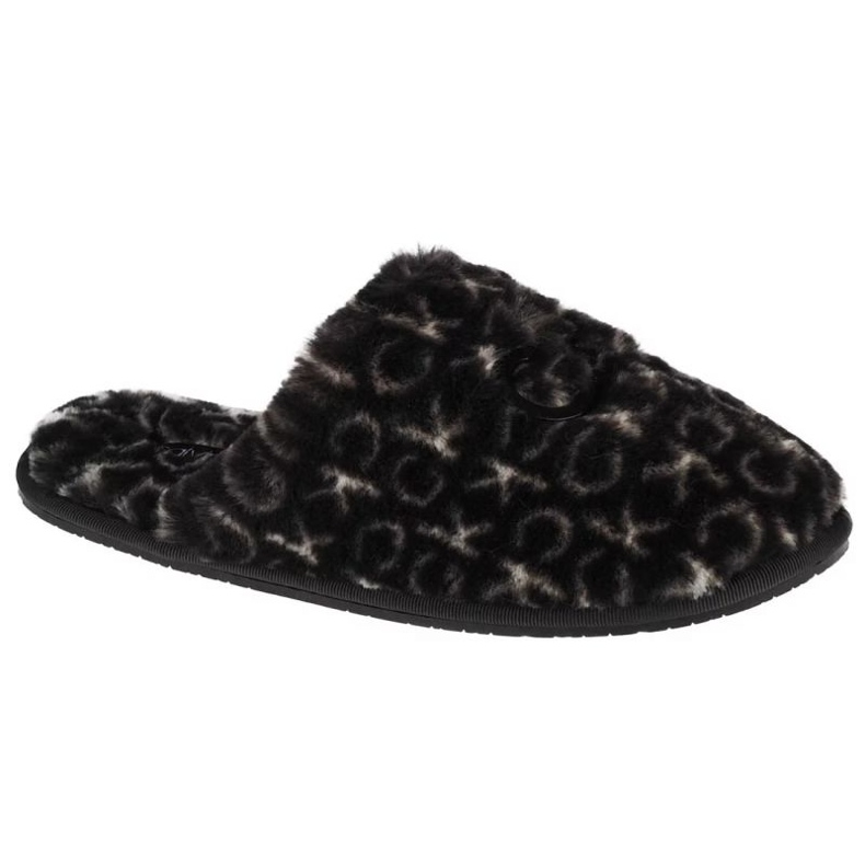 Calvin Klein Slipper Mule Fur Mono slippers HW0HW00536-0GK black 1