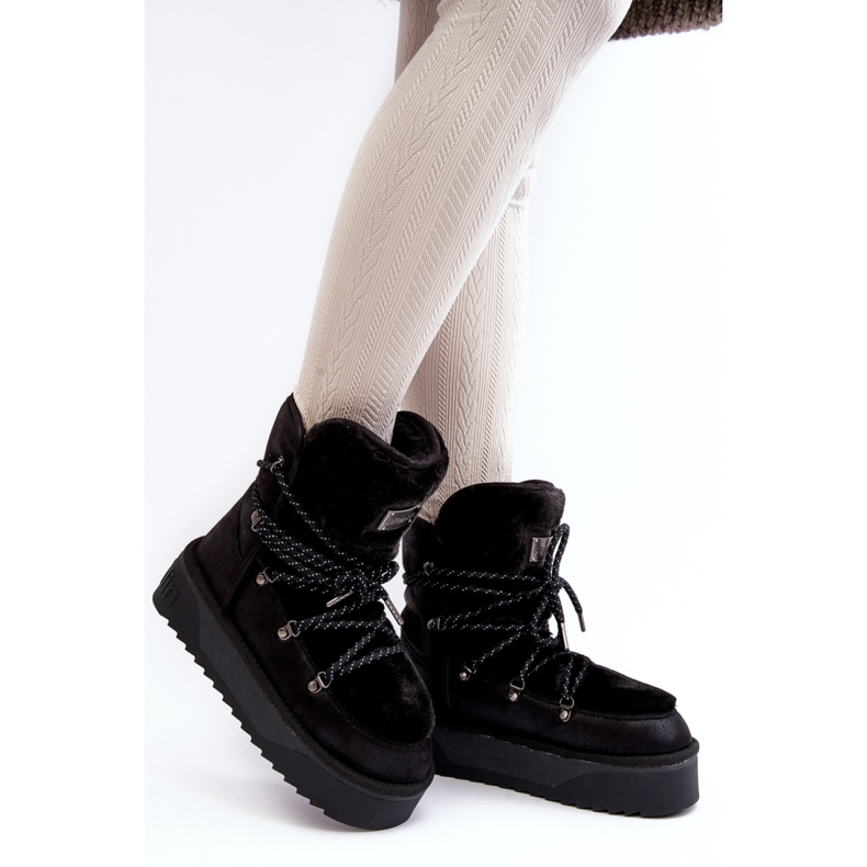 Snow boots Model DFSH371008 Black 1