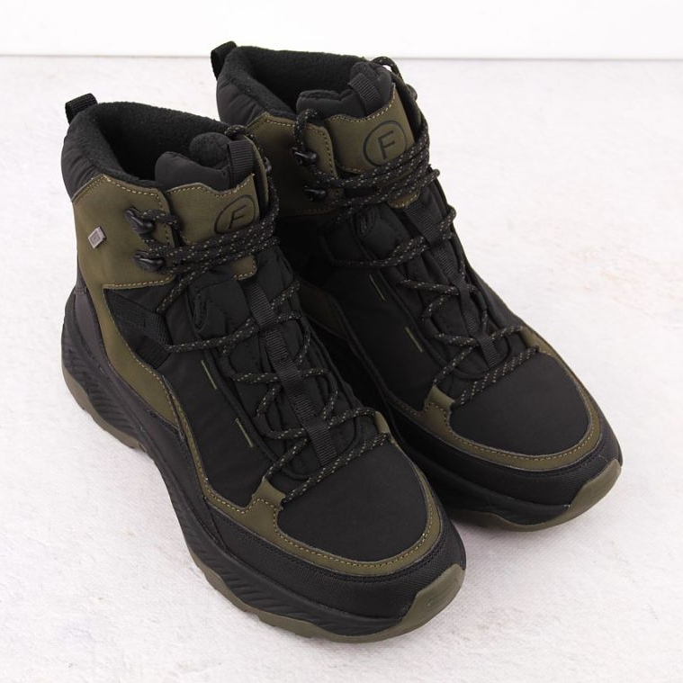 Filippo W PAW488 insulated high-heeled and platform boots, black 2