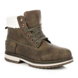 Ideal Shoes Green trappers 1