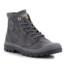 Palladium Pampa Hi Wax French Metal shoes 77222-068-M grey 1 Palladium Pampa Hi Wax French Metal shoes 77222-068-M grey 1