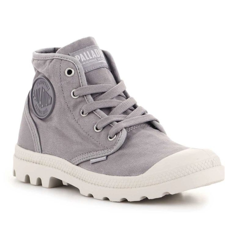 Palladium Us Pampa Hi F 92352-071-M Gray Flannel shoes grey 1
