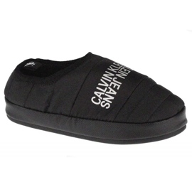 Calvin Klein Home Shoe Slipper Warm Lining YW0YW00412-BEH black 1 Calvin Klein Home Shoe Slipper Warm Lining YW0YW00412-BEH black 1