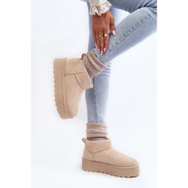 Corcoran 2818/BY1201 Light Beige snow boots 1