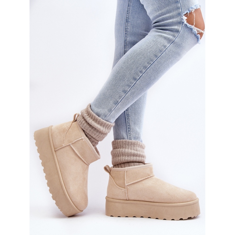 Corcoran 2818/BY1201 Light Beige snow boots 2