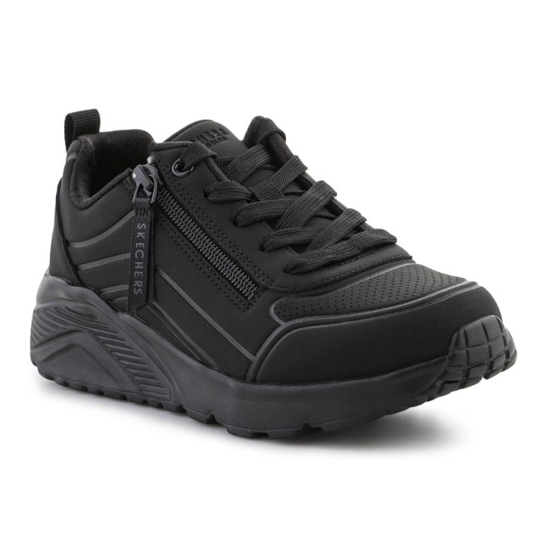 Skechers Uno Lite Easy Zip 310387L-BBK shoes black 1