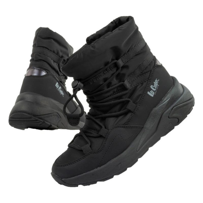 Lee Cooper LCJ-24-47-3156L women's snow boots, black 1