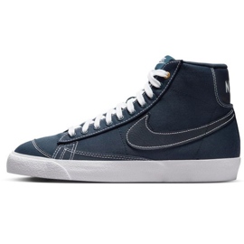 Nike Blazer Mid '77 Canvas M DX5550-400 shoes blue 1 Nike Blazer Mid '77 Canvas M DX5550-400 shoes blue 1