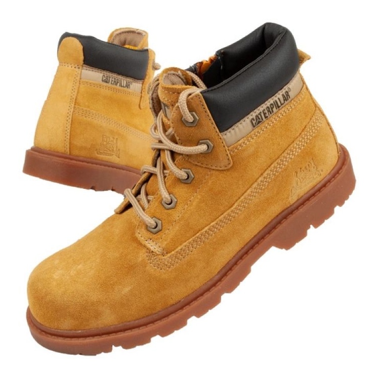 Caterpillar winter boots yellow 1