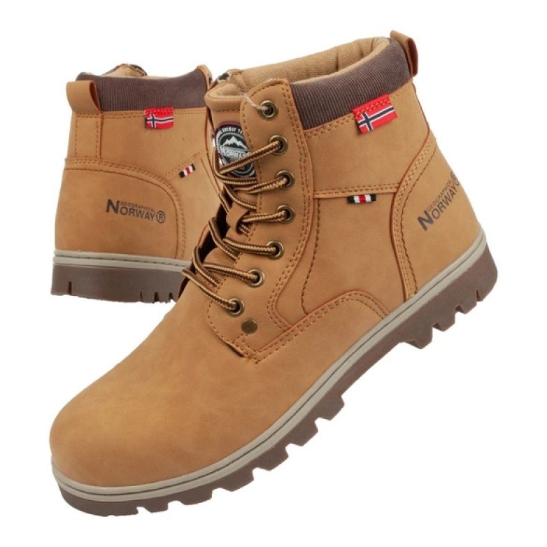 Geographical Norway WALK-GN Camel shoes brown 1