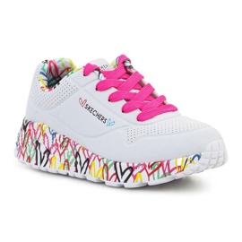 Skechers Lovely Luv 314976L-WMLT shoes white 1