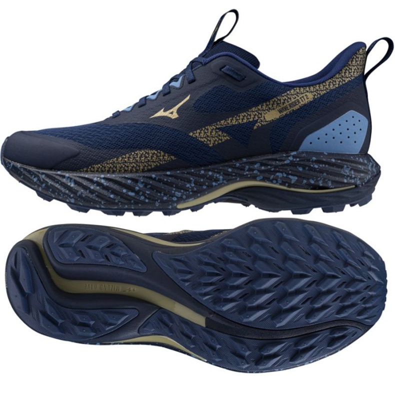 Mizuno Wave Rider Tt 2 shoes J1GC243201 blue 1