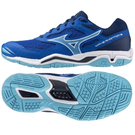 Mizuno Wave Phantom 3 X1GA226076 shoes blue 1
