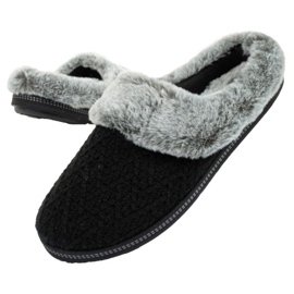 Skechers Women's Insulated Slippers 167225/BLK black 1