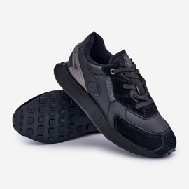 Men's Leather Sneakers Big Star OO174297 Hi-Poly System Black 2 Men's Leather Sneakers Big Star OO174297 Hi-Poly System Black 2