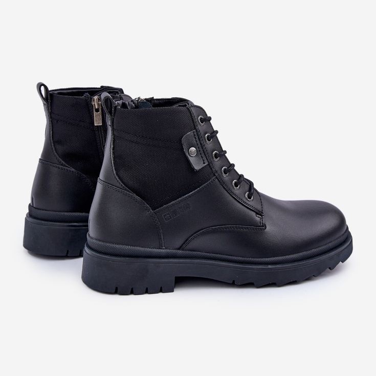 Leather Warm Men's Boots Big Star OO174166 Black 2 Leather Warm Men's Boots Big Star OO174166 Black 2