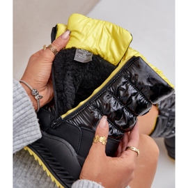 Women's Big Star snow boots with fur OO274A395 Black 2
