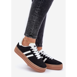 Women's Sports Sneakers on the Platform, Black 1 Women's Sports Sneakers on the Platform, Black 1