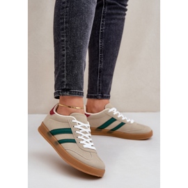 Women's Sports Low Sneakers, Beige 2 Women's Sports Low Sneakers, Beige 2