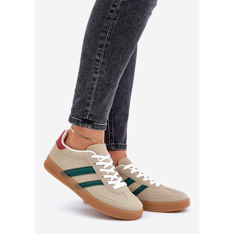 Women's Sports Low Sneakers, Beige 1 Women's Sports Low Sneakers, Beige 1