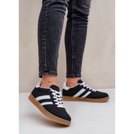 Women's Sports Low Sneakers, Black 2