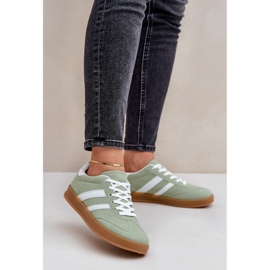 Women's Sports Low Sneakers, Green 2