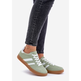 Women's Sports Low Sneakers, Green 1