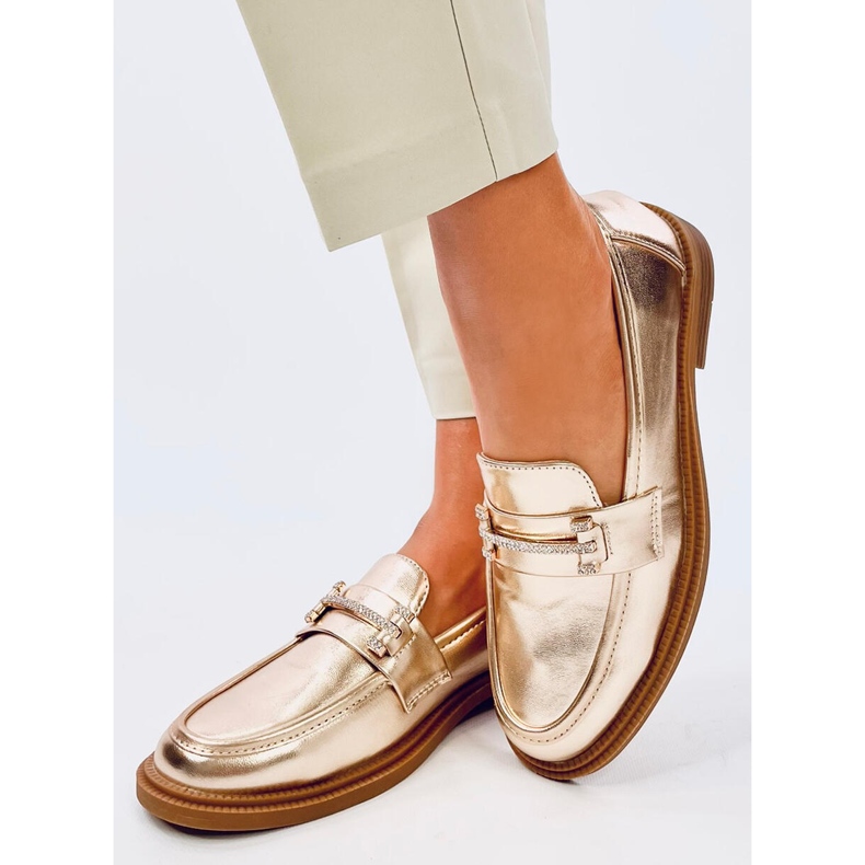 Ferdis Gold women's moccasins golden 2