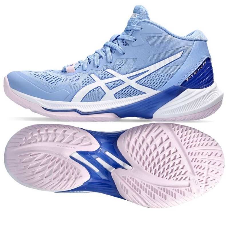 Asics Sky Elite Ff Mt 2 W volleyball shoes 1052A054-403 blue 1