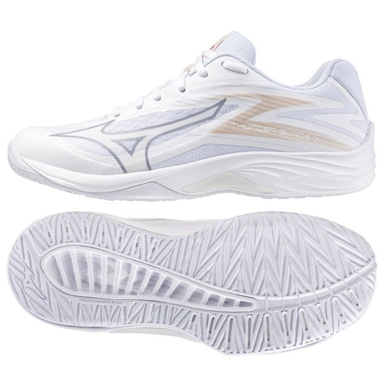 Mizuno Thunder Blade Z V1GC237025 shoes white 2