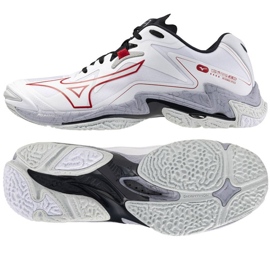 Mizuno Wave Lightning Z8 V1GA240096 shoes white 1