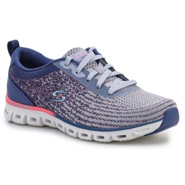 Skechers Glide Step Head Start 104325-SLT shoes blue 1