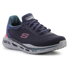 Skechers Arch Fit Orvan-Trayver shoes 210434-DKNV blue 1