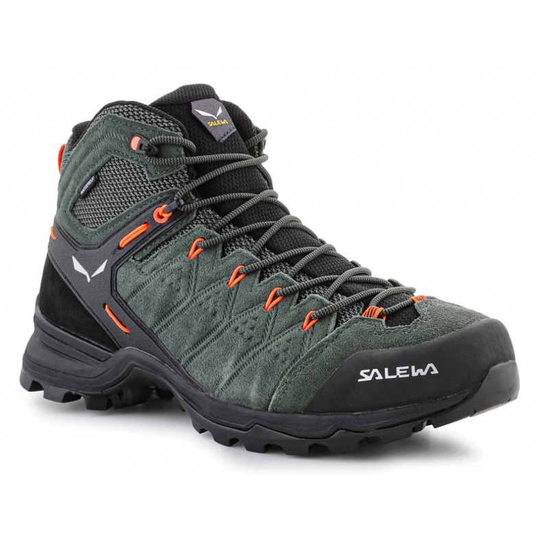 Salewa Ms Alp Mate Mid Wp 61384-5400 shoes green 1