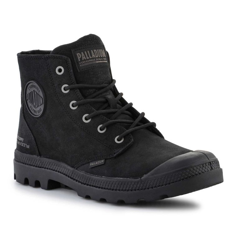 Shoes Palladium Pampa Hi Supply Lth U 77963-001-M black 1 Shoes Palladium Pampa Hi Supply Lth U 77963-001-M black 1