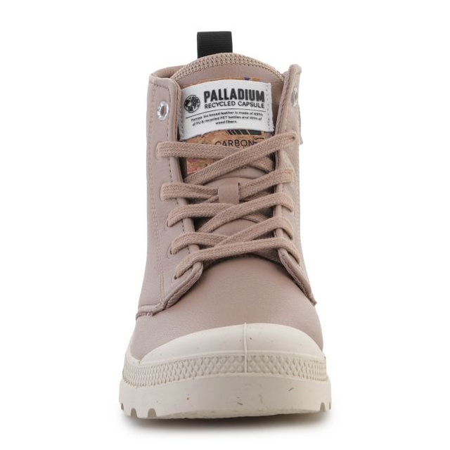 Palladium Pampa Hi Re-Vegn Leather shoes 74378-284-M beige 2