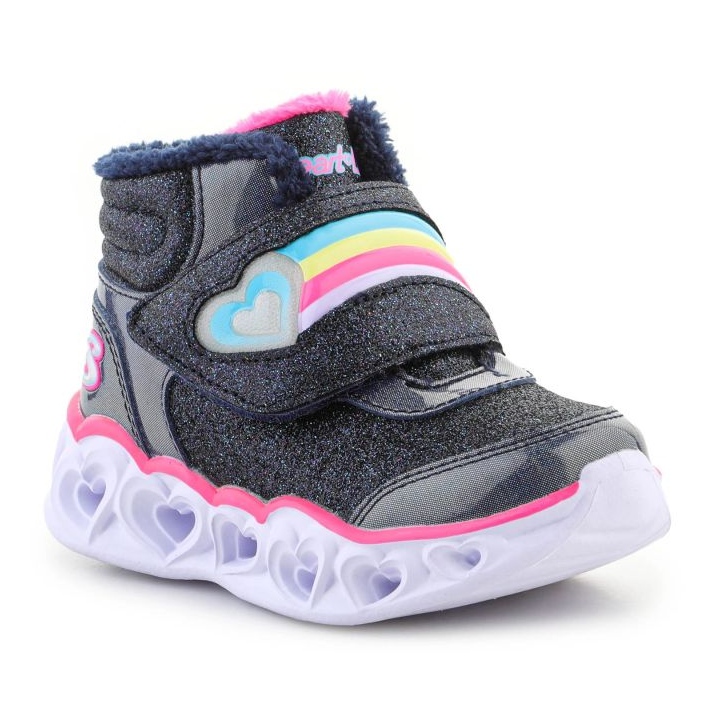 Skechers Brilliant Rainbow 302669N-NVPK shoes blue 1 Skechers Brilliant Rainbow 302669N-NVPK shoes blue 1