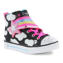 Skechers Twinkle Toes shoes: Twinkle Sparks - Shooting Star 314775L-BKMT black 1 Skechers Twinkle Toes shoes: Twinkle Sparks - Shooting Star 314775L-BKMT black 1