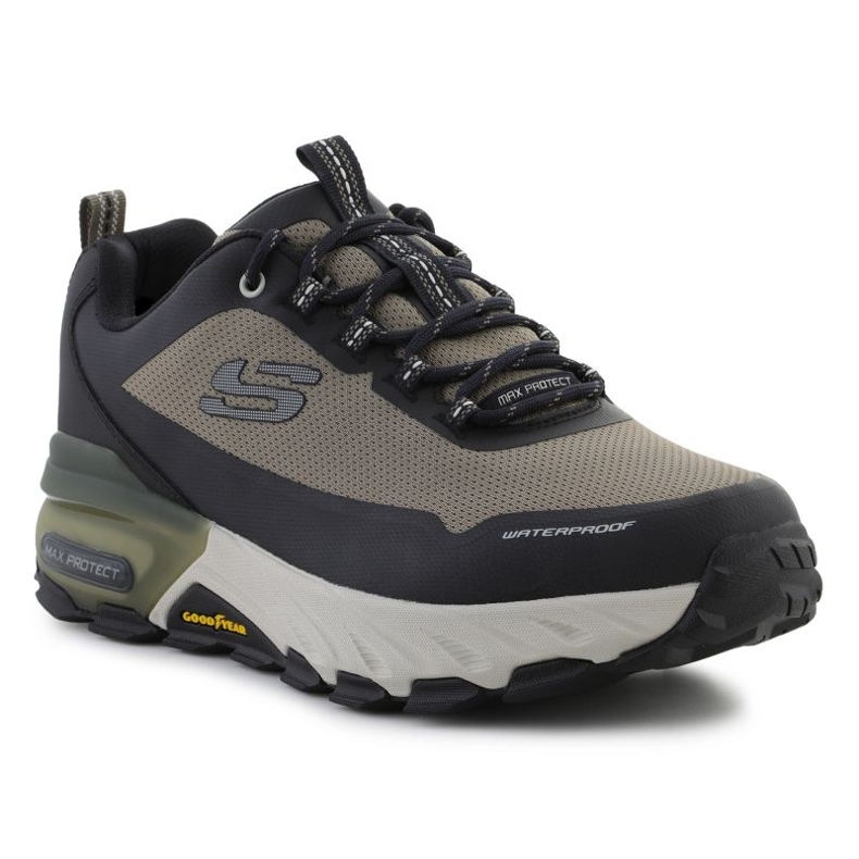 Skechers Max Protect Fast Track shoes 237304-OLBK green 1