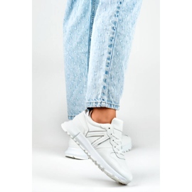 Women's sports shoes, white sneakers, LL66-33W 1 Women's sports shoes, white sneakers, LL66-33W 1