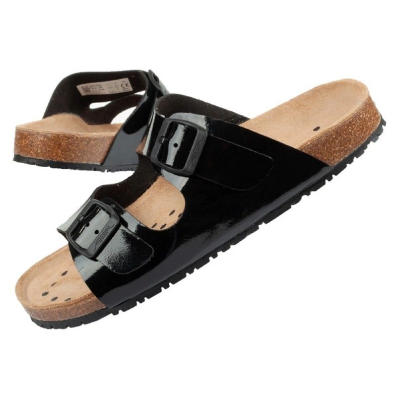 Abeba Sandals Black 8088 flip-flops 1