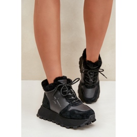 Big Star Insulated Sports Shoes OO274A329 gray and black 1