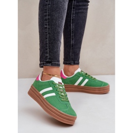 Women's Sports Shoes EV-508 green 1