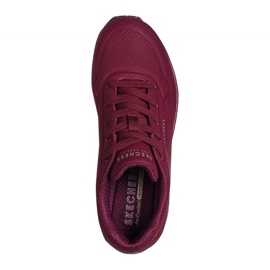 Skechers Uno Stand on Air shoes 73690-PLUM red 1