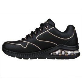 Skechers Uno 2 Golden Trim shoes 155637-BKGD black 1