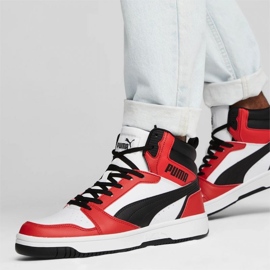 Puma Rebound v6 shoes 392326-04 red 1